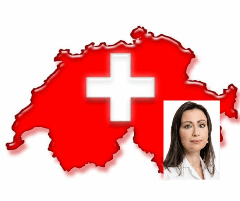 Svizzera la dottoressa Flavia Pagano